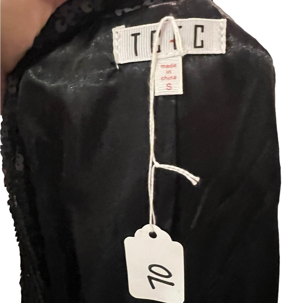 NWT Black sequined blazer - Picture 9 of 9